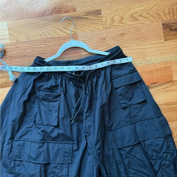 Black Maxi Skirt with Pockets XL - Picture 6 of 7